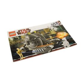 1x LEGO Building Instruction Star Wars Clone Corporate Alliance Tank Droid 7748
