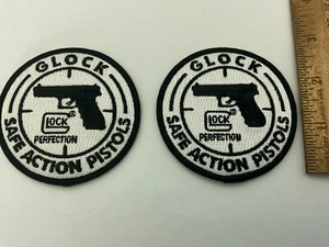 Glock Safe Action Pistols collectable patch set full size new - Picture 1 of 3