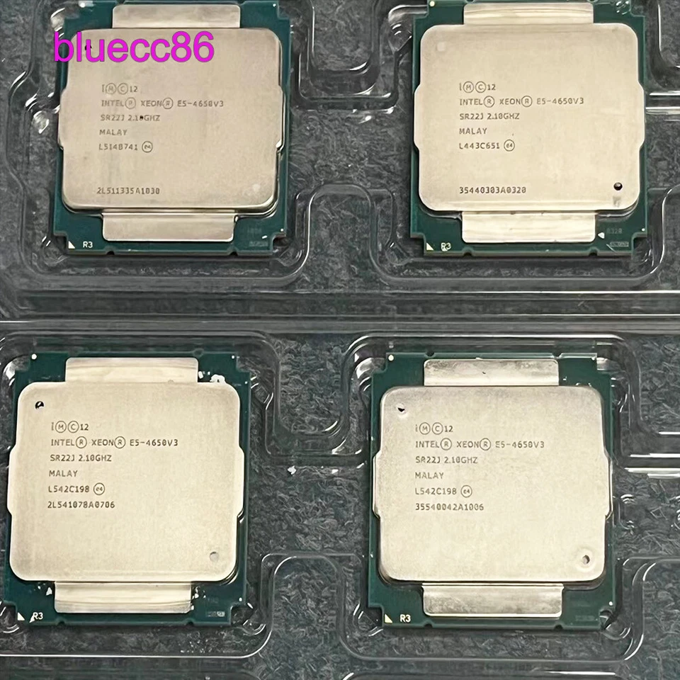 Intel Xeon E5-4650V3 12 Cores 2.10 GHz 30 MB Cache CPU Processor SR22J LGA 2011 - Image 1 of 1