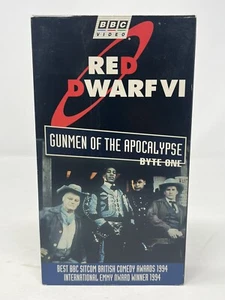 Red Dwarf VI Gunmen Of The Apocalypse VHS TESTED, BBC, Sci-Fi, Space, Comedy - Picture 1 of 5