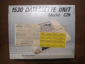 Commodore Computer 1530 Datassette Unit Model C2N Cassette in Orig Box UNTESTED - Picture 1 of 4