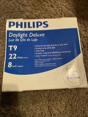 Philips Daylight Deluxe 8" Circline - T9 22 Watts - 4-pin Base  For Any Room - Image 1 of 2