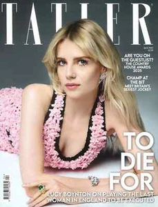 TATLER Magazine April 2025 Lucy Boynton To Die For - Picture 1 of 3