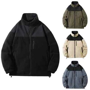 Wool Fleece Jacket for Men and Women Unisex Fleece Jacket - Picture 1 of 9