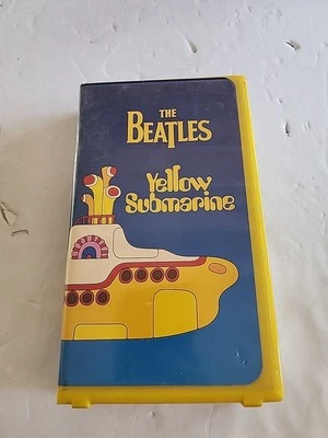 The Beatles Yellow Submarine VHS in original clamshell case Music Paul McCartney - Image 1 of 4
