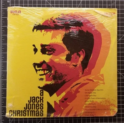 * Запечатанный * JACK JONES A Jack Jones Рождество LP 1969 новый нераспечатанный праздник винил - Изображение 1 из 3