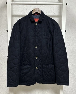 Isaia Napoli 100% Cashmere Down Jacket Men’s Size XL - Image 1 of 4