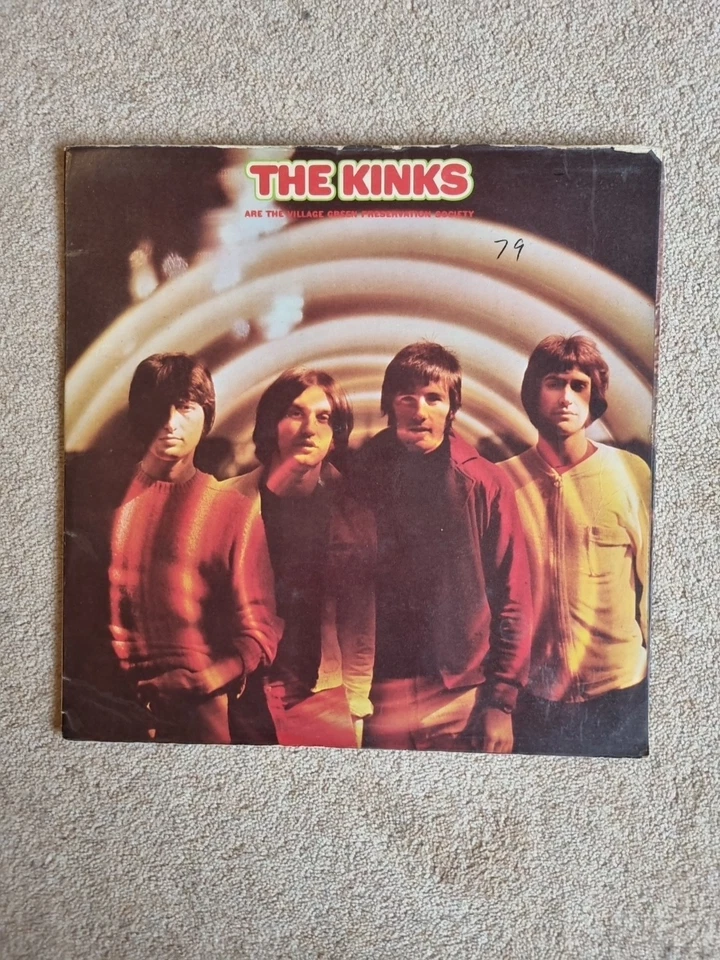 The Kinks - Village Green Preservation Society Vinyl LP Pye UK 1968 1st Pressing - Image 1 of 4