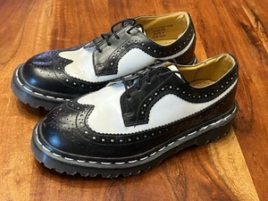 Vintage 90s Dr Martens Wing Tip Oxfords Shoes Made in England Women Size 4 *Read - Picture 1 of 10