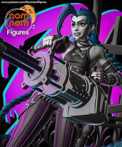 Loose Cannon | Resin Garage Kit Figure Show Video Game Fan Art | Nomnom Figures - Picture 1 of 16