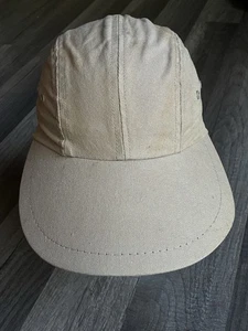 De Colección LL Frijol Ala Larga 4 Paneles Gorra Sombrero Pesca Sol Pato Bill Caqui PEQUEÑO (suciedad) - Imagen 1 de 10