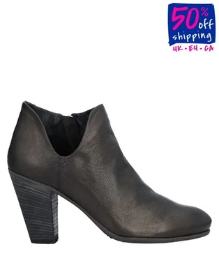 RRP€525 OFFICINE CREATIVE ITALIA Leather Boots US9 UK6 EU39 HANDMADE Metallic - Imagem 1 de 4