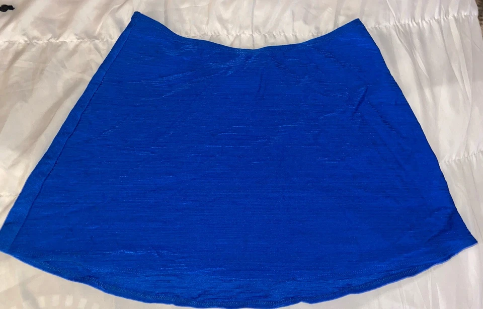 NWT Athena Swimsuit Coverup Skirt S Blue (B2) - Image 1 of 1