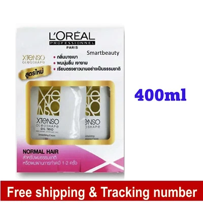 L'Oreal X Tenso Permanent Hair Straightener Kit Normal Hair Pink 400 ml Foto 1 de 4