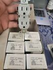 (Lt14) 7Pcs, Leviton, Cr15-Gy, Commercial Straight Blade Receptacle 125Vac Gray
