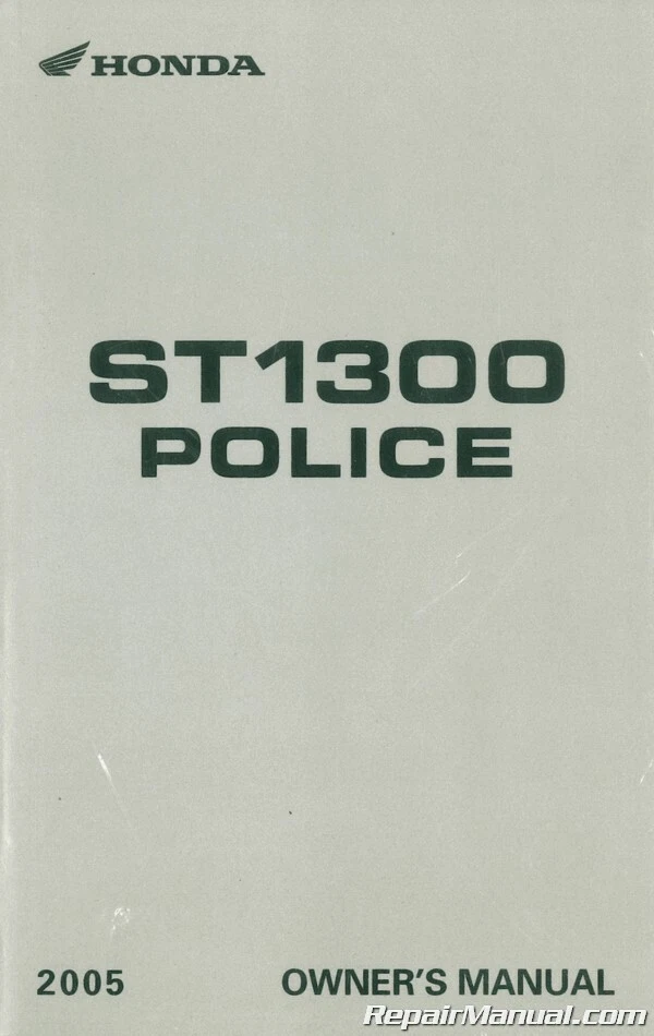 Owners Manual for 2005 Honda ST1300P : 31MCS800 - Image 1 of 1