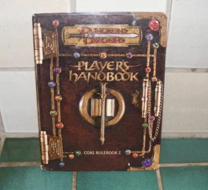 DUNGEONS & DRAGONS PLAYER'S HANDBOOK CORE RULEBOOK 1 (2000) W/ CD - Picture 1 of 1