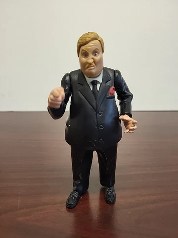 Vintage WWF Blond hair Paul Bearer 5" figure, 1997 Jakks Pacific WWE Cover