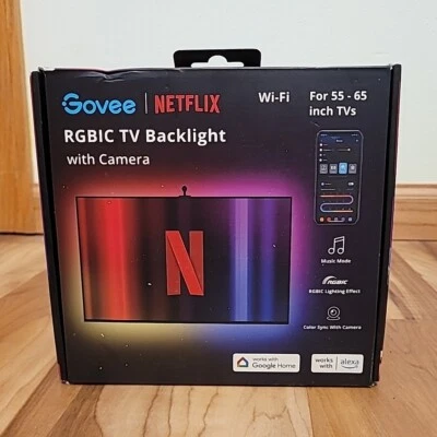 Govee SMART TV Backlight 3S  55-65 Inch TVs NEW - Image 1 of 4