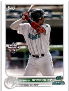 GABRIEL RODRIGUEZ 2022 Topps Pro Debut #PD-143 Lynchburg Hillcats - Picture 1 of 2