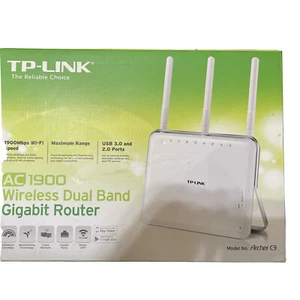 TP-Link AC1900 High Power Wireless Wi-Fi Gigabit Router, Ideal for Gaming (Ar... - Picture 1 of 2