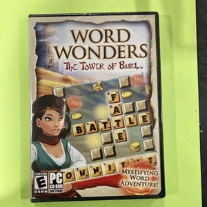 Fastshipping🇺🇲 WORD WONDERS THE TOWER OF BABEL PC CD-ROM GAME new - Picture 1 of 2