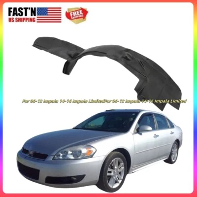 New Fender Liner For 2006-2013 Chevrolet Impala Front Driver Side Foto 1 de 4