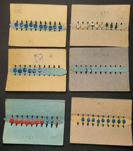 Vintage Soviet radio parts. Old style ceramic capacitors 1950-60 - Picture 1 of 24