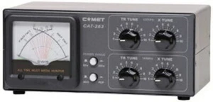 Dwuzakresowy tuner antenowy Comet CAT-283 (144/430 MHz) – igła krzyżowa dużej mocy SWR - Zdjęcie 1 z 13