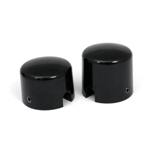 Cover dado nero perno ruota posteriore Harley Davidson Softail 2000-2007 - Foto 1 di 1