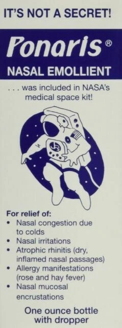 Ponaris Nasal Emollient - 1oz