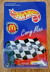 1996 Hot Wheels McDonalds Racing Team Cory Mac. Neu im Paket. - Bild 1 von 2