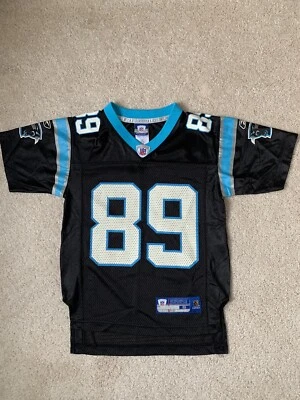 Camiseta deportiva auténtica Steve Smith #89 de los Carolina Panthers de la NFL talla pequeña (8). Foto 1 de 4