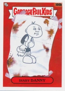 100b DAIRY DANNY 2022 GPK Garbage Pail Kids Book Worms DAIRY OF A WIMPY KID - Picture 1 of 1