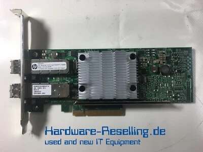 HP 530SFP+ Dual Port 10 Gbit/s SFP+ Server Adapter PCI-E  656244-001 652501-001 - Bild 1 von 4