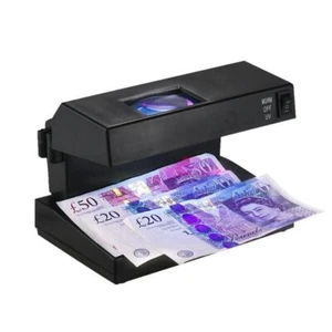 Tragbarer Schreibtisch Fälschung Rechnung Detektor Bargeld Geld Banknoten Scheckmaschine - Bild 1 von 8