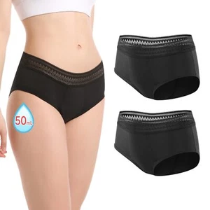 Period Underwear for Women Heavy Flow 50ml Period Panties for Women Girls Lac... - Picture 1 of 7