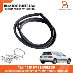 SELLO GOMA PUERTA TRASERA MALETERO HONDA CIVIC EG4 92-95 74440-SR3-003 PUERTA TRASERA - Imagen 1 de 9