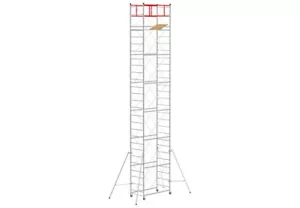 Trabattello Zincato M4 LUX Base Normale (Altezza lavoro 9.70 m) - Foto 1 di 12