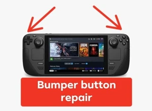 Steam Deck Bumper Button MAIL IN REPAIR SERVICE *FAST* - Picture 1 of 1