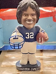 Vtg Edgerrin James Indianapolis Colts Bobble head Bobble Dobbles In Original Box - Picture 1 of 8