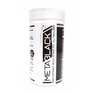 MetaBlack M3 - 60 Capsule - High Potency Multi Stage Fat Metaboliser- BEST PRICE - Picture 1 of 2
