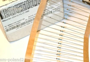 Resistenza a film metallico 100K 1% 0,4W VISHAY MBA02040C1003FCT00 MBA0204 [QTY=100pcs] - Foto 1 di 1
