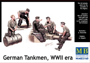 Master Box 35160 - German Tankmen WWII era War Europe Strongers Maßstab 1:35 - Bild 1 von 12