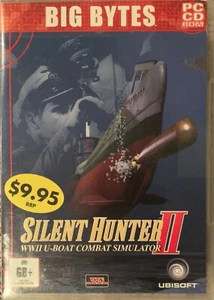 Silent Hunter II 2001 for Windows 95/98/ME PC CD ROM Great Game Retro Free Post - Foto 1 di 3