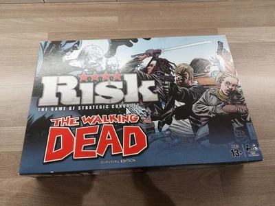 Risk, The Walking Dead Board Game, Survival Edition, 2016, Hasbro, Complete - Image 1 of 4