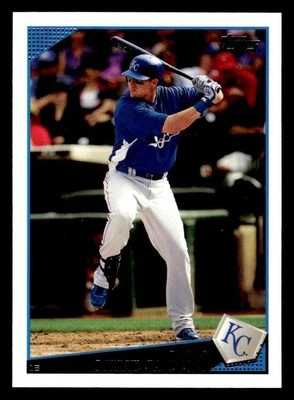 2009 Topps #385 Mike Jacobs Card Kansas City Royals - Image 1 of 2