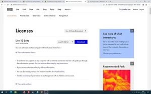 ABLETON LIVE 10 suite - ORIGINAL FILE LIFETIME VERSION - WIN OR MAC - Picture 1 of 1