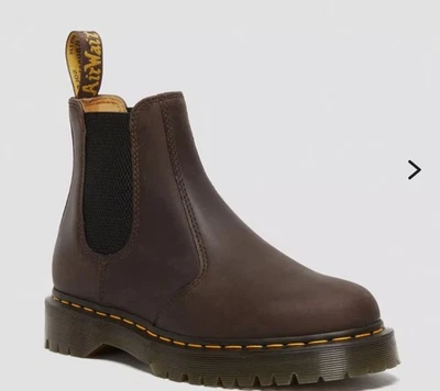 BOTAS CHELSEA BEX CRAZY HORSE DOC MARTENS 2976 para hombre talla 13 Foto 1 de 4
