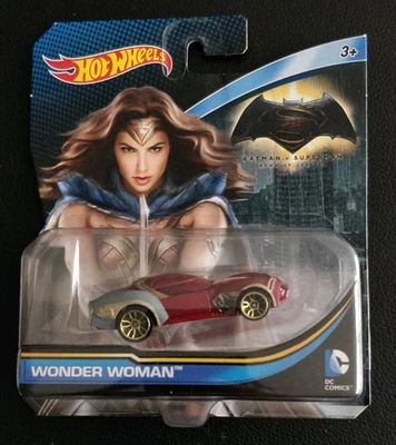 HOT WHEELS DC COMICS WONDER WOMAN BATMAN V SUPERMAN BRAND NEW - Image 1 of 2